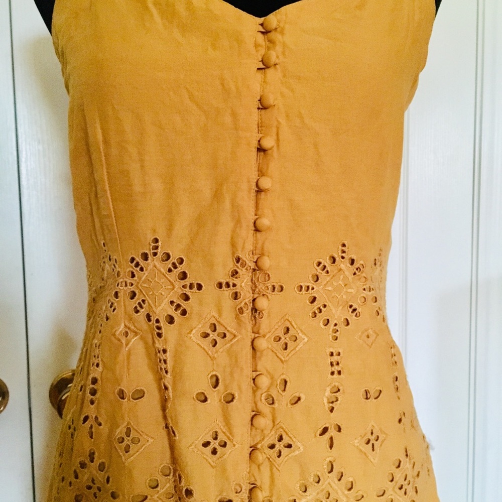 Primark mustard dress 🥥🥛 - Picture 2 of 5